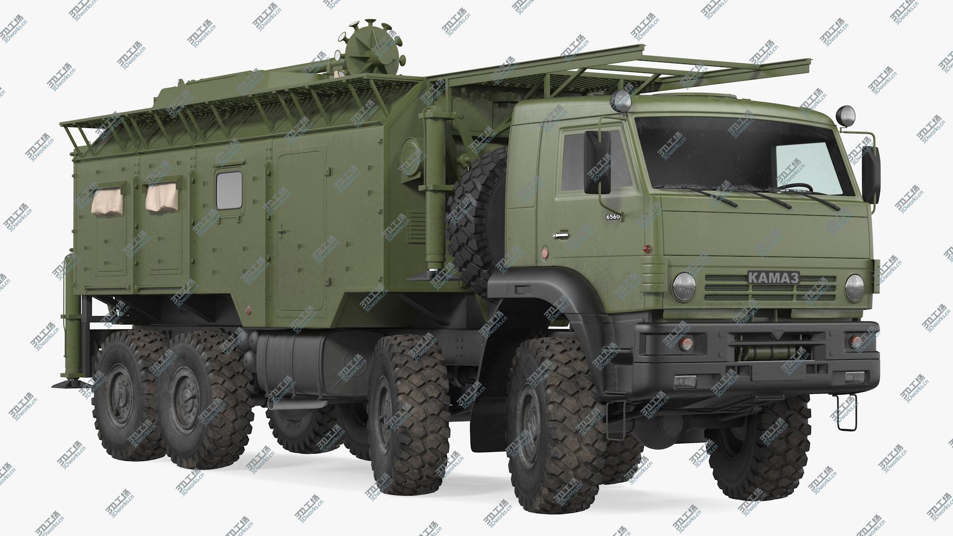 images/goods_img/20210319/3D Krasukha 4 Mobile Electronic Warfare System Rigged/1.jpg